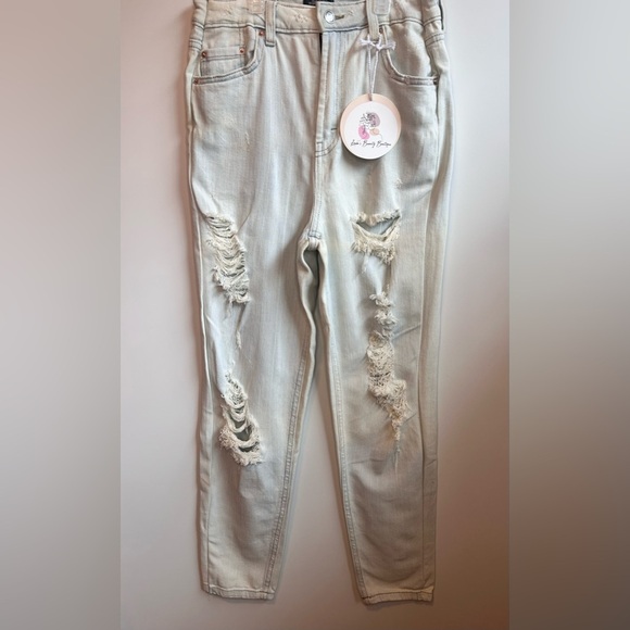 Women's Light Gray Jeans (F) - Picture 1 of 5